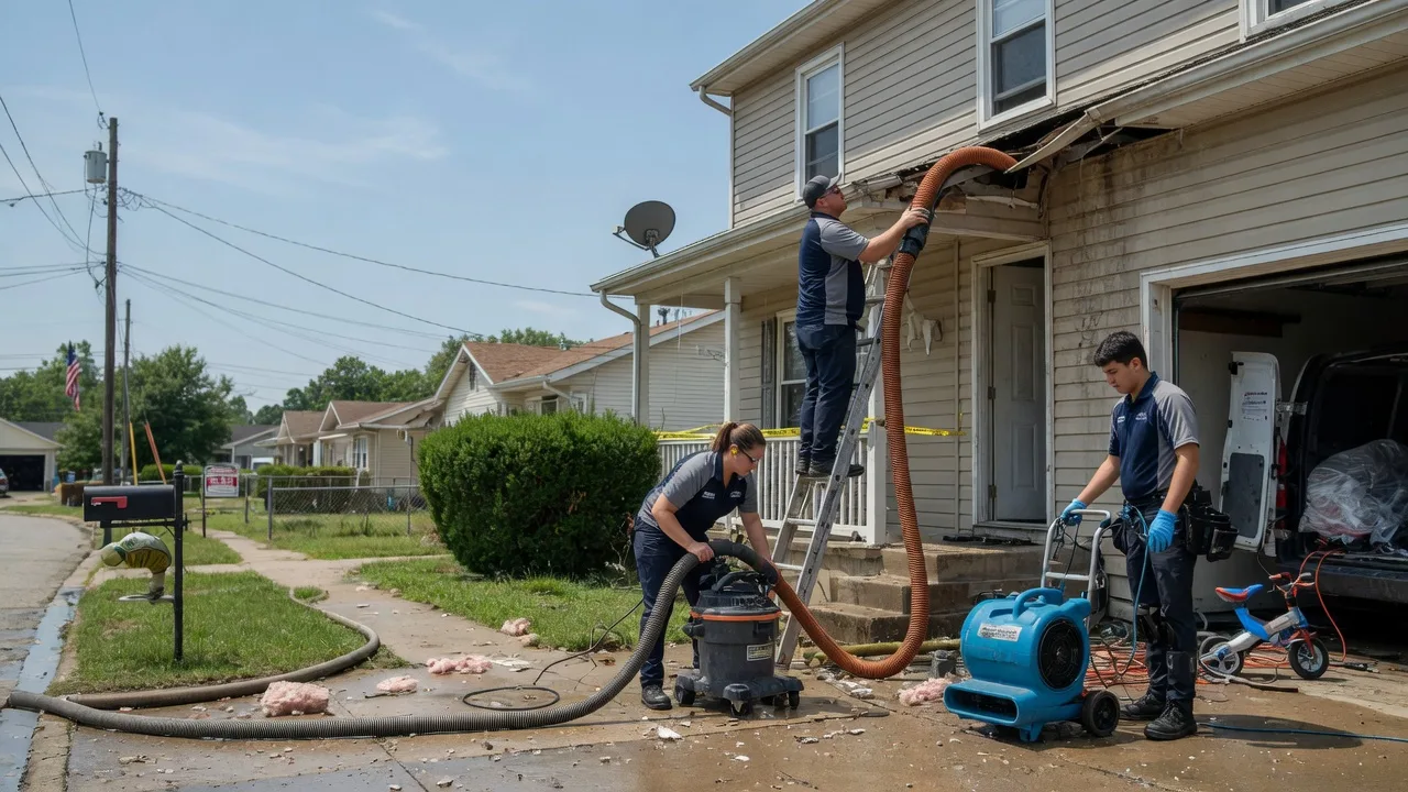 Water Damage Restoration in Fredericksburg, VA near me